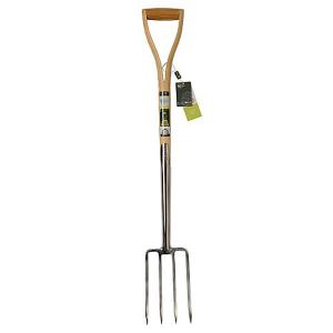 Burgon & Ball RHS Stainless Steel Steel Border Fork