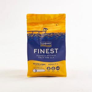 Fish4Dogs Finest Ocean White Fish & Potato Large Kibble Dry Dog Food - Adult (1.5kg)