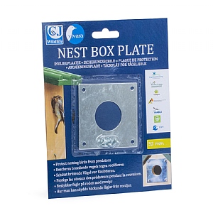 CJ Wildlife 32mm Nest Box Plate