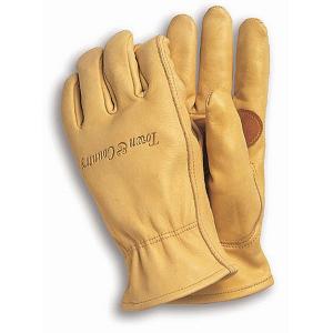 Elite Superior Grade Leather Mens Gardening Gloves - Medium