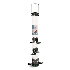 National Trust Large Metal Seed Feeder Green