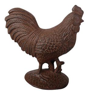 Large Cast Iron Cockerel