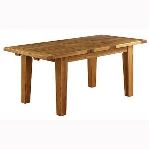 Vancouver Petite Oak Extending Dining Table