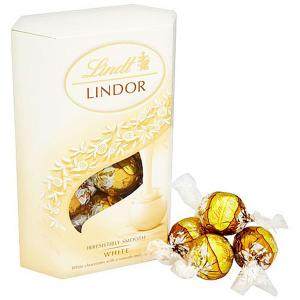 Lindt Lindor White Chocolate Truffles 200g