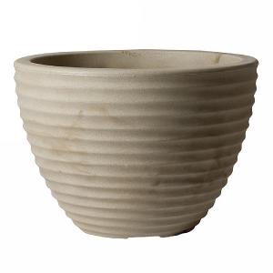 Stewart Garden Low Honey Pot Planter 37cm - Suede
