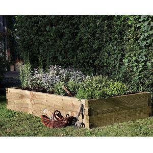 Forest Caledonian Rectangular Raised Bed 180 x 90cm