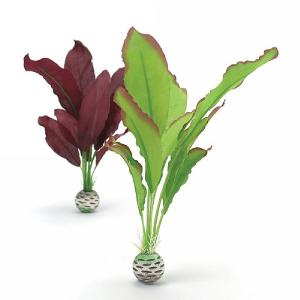 biOrb Green & Purple Silk Plant Set Medium
