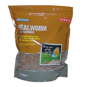 Mealworm For Wild Birds Bag - 1.2kg