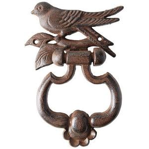 Fallen Fruits Cast Iron Bird Door Knocker