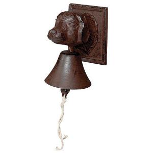 Cast Iron Dogs Head Doorbell