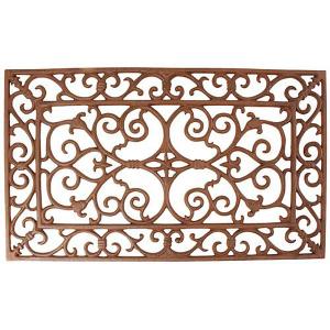 Cast Iron Rectangular Doormat - Small