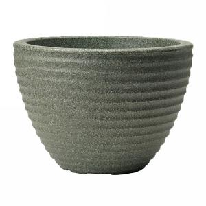 Stewart Garden Low Honey Pot Planter 50cm - Marble Green