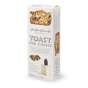 The Fine Cheese Co. Toast for Cheese with Dates, Hazelnuts & Pumpkin Seeds 100g