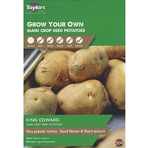King Edward Main Crop Seed Potatoes (Bag of 10)
