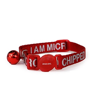 Ancol 'I Am Microchipped' Safety Cat Collar