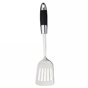 Masterclass Stainless Steel Soft Grip Slotted Turner