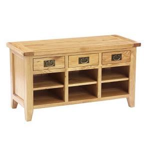 Vancouver Oak Shoe Organiser (NB092)