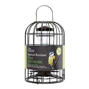 Tom Chambers Squirrel Resistant Cage Seed Feeder
