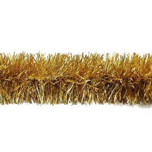 Festive Gold Fine Tinsel - 2m
