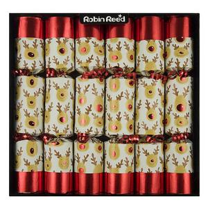 Racing Reindeer 13" Crackers - Pack of 6