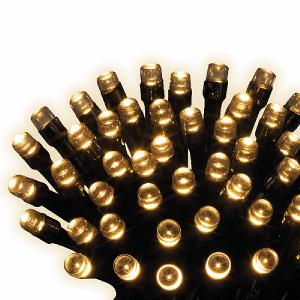 96 Warm White LED Durawise Christmas Lights