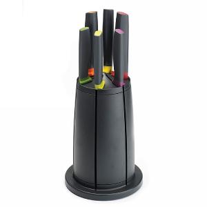 Joseph Joseph Elevate 6 Piece Knife Set with Carousel Stand
