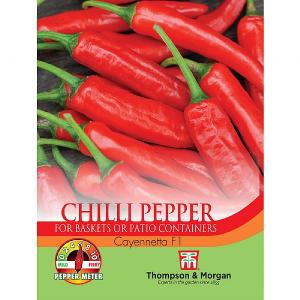 Thompson & Morgan Pepper Chilli Cayennetta