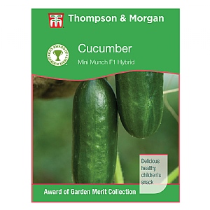 Thompson & Morgan Award of Garden Merit Cucumber Mini Munch