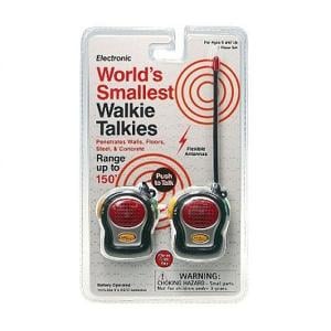 Smallest Walkie Talkie