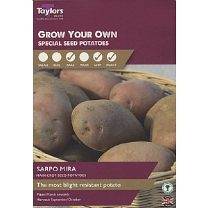 Sarpo Mira Main Crop Seed Potatoes Taster Pack