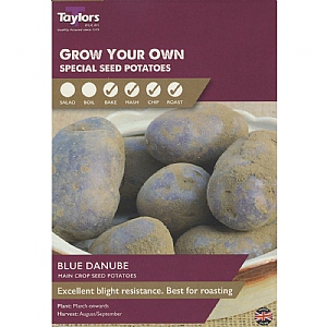 Blue Danube Main Crop Seed Potatoes Taster Pack