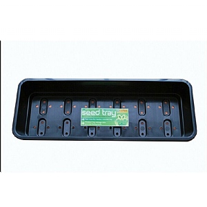 Garland Narrow Seed Tray Black With Holes