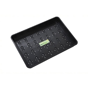 Garland Seed Tray Black With Holes - Extra Large