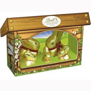 Lindt Gold Bunny Family Hutch 130g