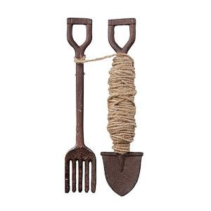 Cast Iron Fork & Spade Garden String Line