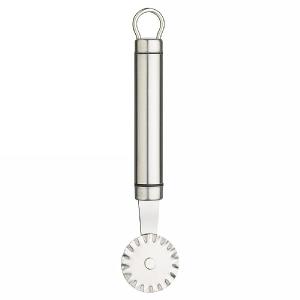 KitchenCraft Professional Stainless Steel Oval Handled Pastry Wheel - 37mm