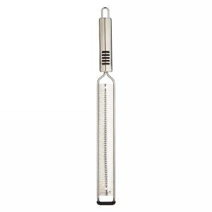 Masterclass Etched Stainless Steel Flat Zester Grater