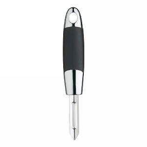 Masterclass Stainless Steel Soft Grip Fixed Head Peeler