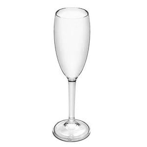 Acrylic Champagne Glass