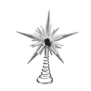 Gisela Graham Silver Jewel 15cm Tree Topper
