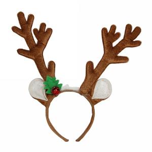 Gisela Graham Reindeer Antler & Ears Hairband