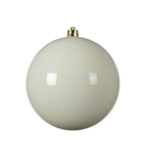 Decoris Shatterpoof Bauble (14cm) - Wool White