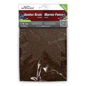 Dark Brown Scatter Material 50g - Medium