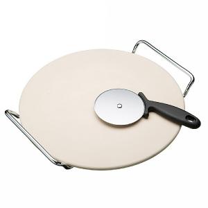 World of Flavours Italian Pizza Stone 32cm
