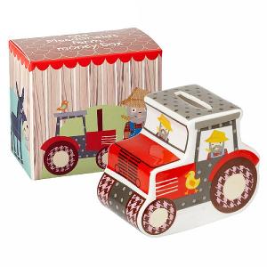 Churchill China Old Macdonald Tractor Shaped Money Box