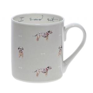 Sophie Allport I Said Sit Terrier Mug Standard