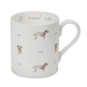 Sophie Allport I Said Sit Terrier Mug Large