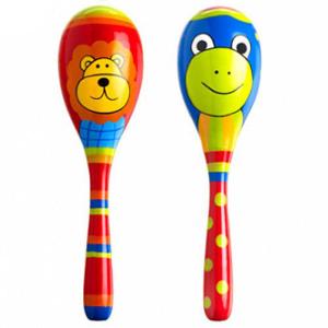 Lion & Frog Maracas