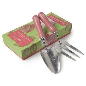 Burgon & Ball RHS Rosa Chinensis Trowel & Fork Set