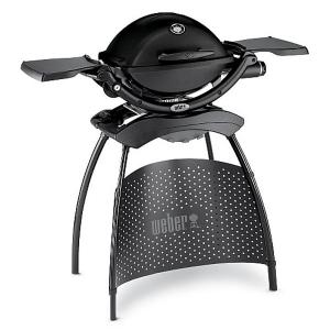 Weber Q1200 Gas Barbecue with Stand Black